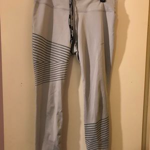 Silver Nike Leggings for running